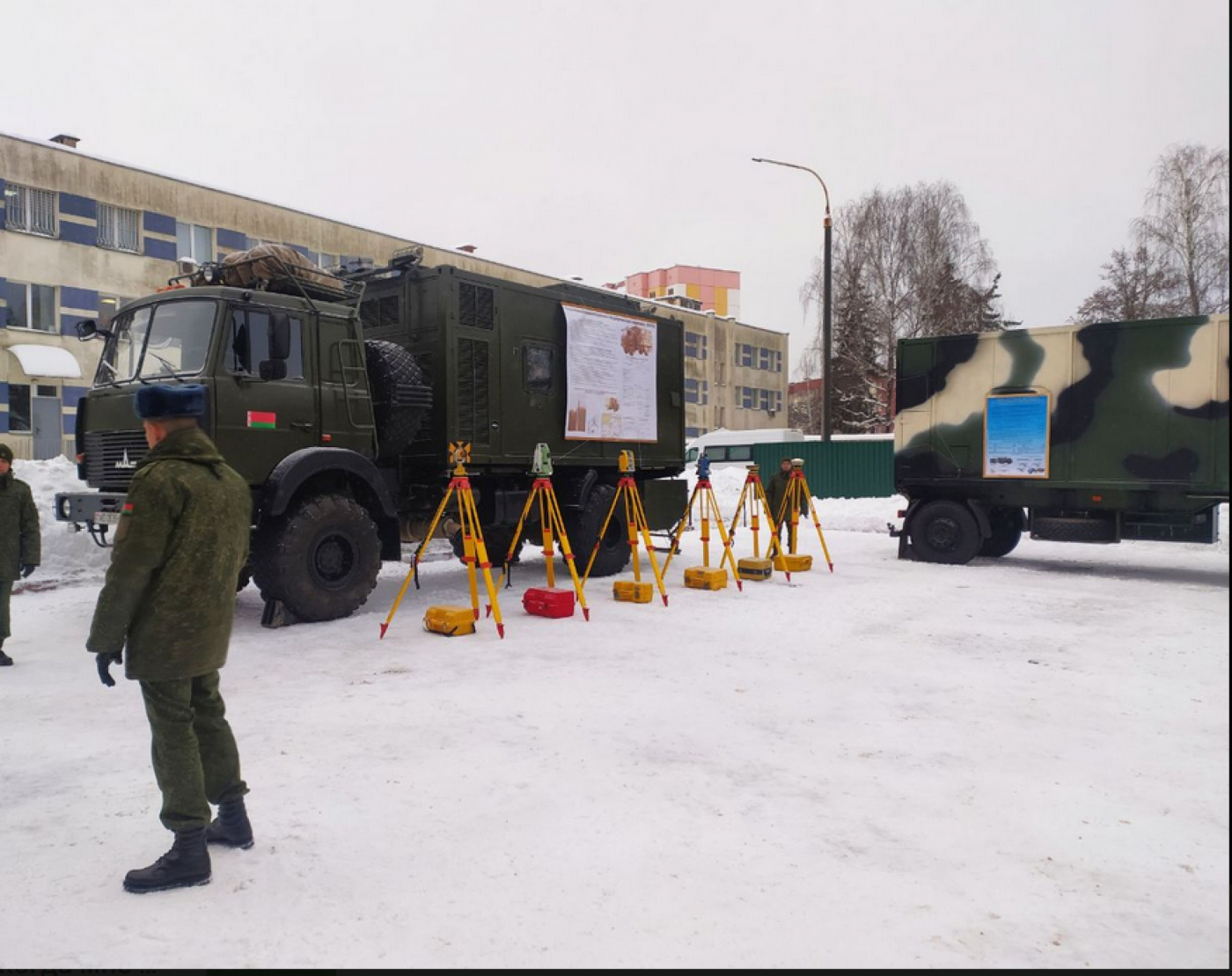 Экскурсия студентов ФТК в 31-й навигационно-топографический ордена Красной Звезды центр